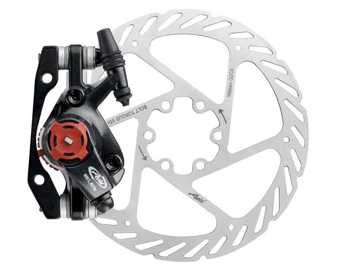 Avid BB7 Mountain Disc Brake Caliper (Graphite) (Mechanical) (180mm) (Front or Rear) (51mm I.S/74mm Post Mount)